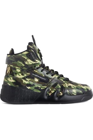 Giuseppe Zanotti Talon camouflage high-top sneakers