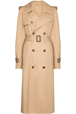 WARDROBE.NYC Belted double-breasted trench coat