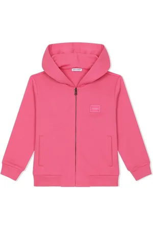 Dolce & Gabbana Logo-tag zip-up hoodie
