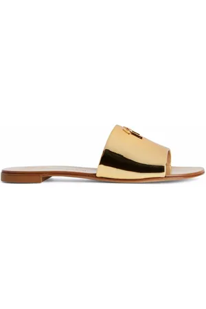 Giuseppe Zanotti Shirley metallic slides