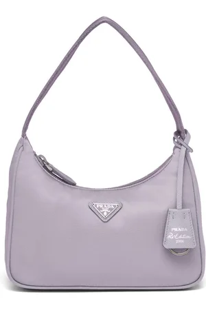 Prada Re-Nylon logo-plaque Shoulder Bag - Farfetch