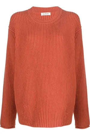 There Was One Drop-shoulder ribbed jumper
