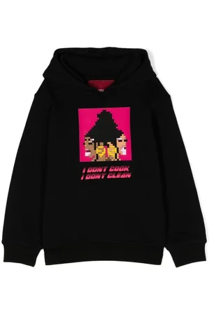 MOSTLY HEARD RARELY SEEN Cook & Clean print hoodie