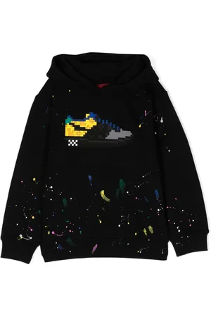 MOSTLY HEARD RARELY SEEN Louis paint-splatter hoodie