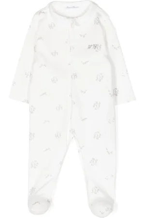 Tartine Et Chocolat Embroidered-logo cotton pajamas