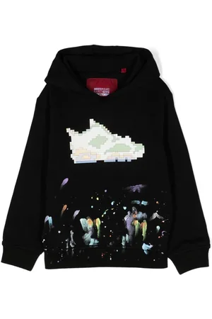 MOSTLY HEARD RARELY SEEN Sneaker-print graphic hoodie
