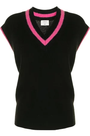Onefifteen Contrast-border knitted vest
