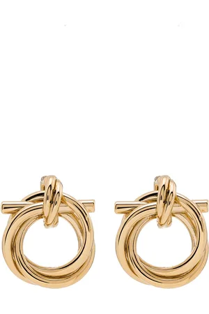 Salvatore Ferragamo Gancini stud earrings