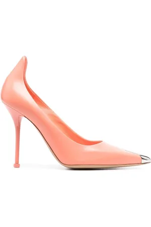 Alexander McQueen 110mm metal-toecap pumps