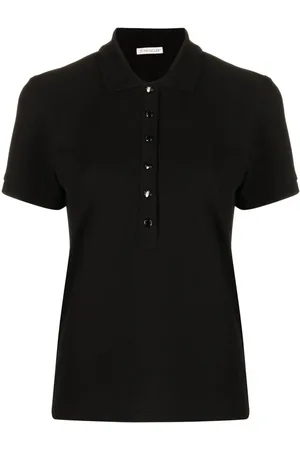 Moncler Logo-patch cotton polo top