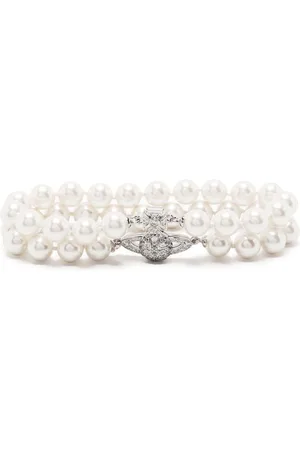 Vivienne Westwood Orb-charm pearl necklace