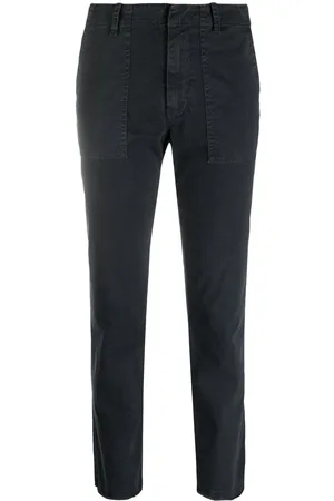 Trousers | Jacquard & Leather Trousers | Freemans