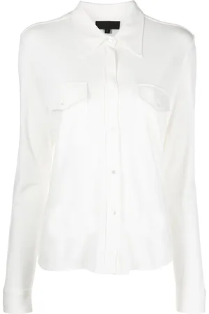 NILI LOTAN Aveline patch-pocket shirt