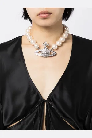 Vivienne Westwood Neysa pearl choker necklace