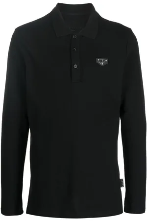 Philipp Plein Logo-plaque polo shirt
