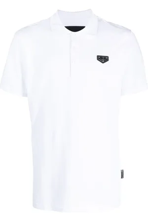 Philipp Plein Logo-plaque polo shirt