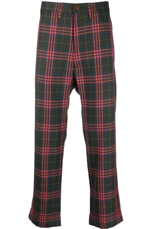 Vivienne Westwood Virgin-wool tartan trousers