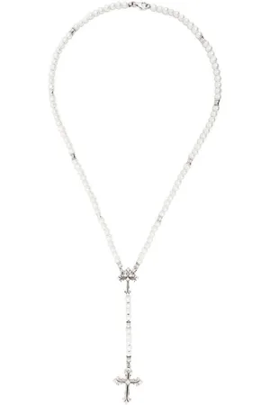 EMANUELE BICOCCHI Pearl rosary necklace
