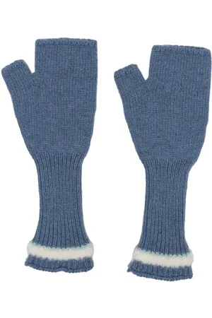 Barrie Fingerless knit gloves