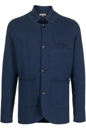 N.PEAL Knitted cashmere blazer