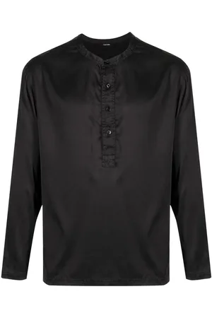 Tom Ford Half-button silk-blend shirt