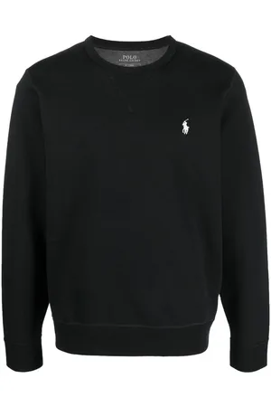Ralph Lauren Embroidered-logo crew neck jumper