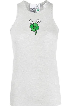 Natasha Zinko Graphic-print U-neck vest