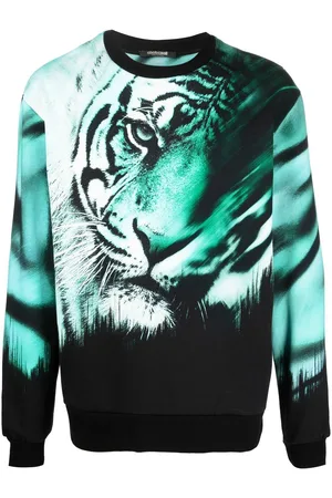 Roberto Cavalli Tiger-print sweatshirt