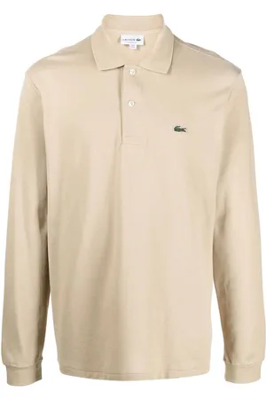 Lacoste Appliqu??-logo long-sleeve polo shirt