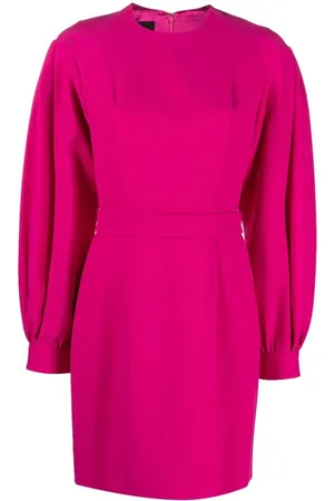 GIOVANNI BEDIN Balloon-sleeved fitted dress