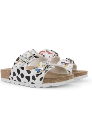 Moa Dalmatian-print buckled sandals