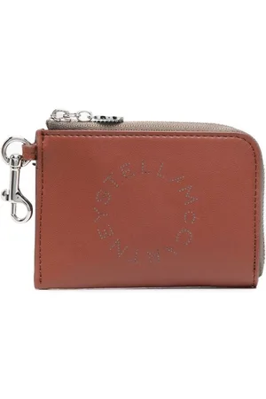 Stella McCartney Perforated logo-detail purse