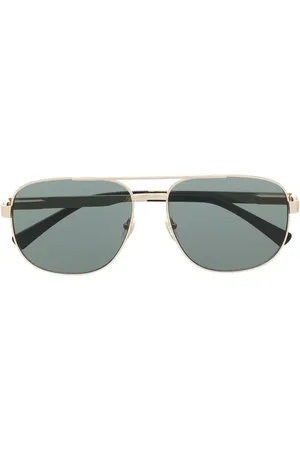Gucci Pilot-frame tinted sunglasses