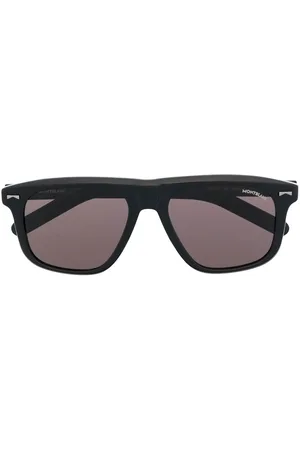 Montblanc Square-frame tinted sunglasses