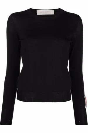 Golden Goose Logo-patch wool jumper