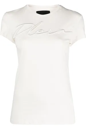 Philipp Plein Embroidered-logo cotton T-shirt