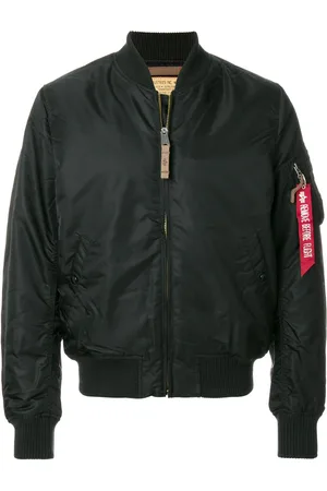 Alpha Industries Bomber Jacket - black - Zalando.de