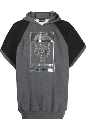 Philipp Plein Graphic-print short-sleeve hoodie