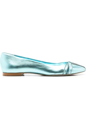 Sarah Chofakian Pati leather ballerina shoes