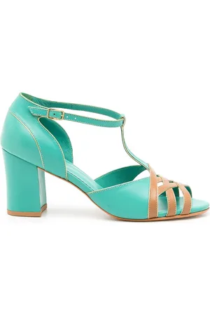 Sarah Chofakian Chiara 75mm colour-block sandals