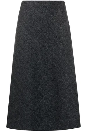 Maison Margiela Herringbone A-line skirt