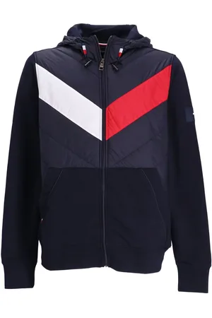 Tommy Hilfiger Chevron-print zip-up hoodie