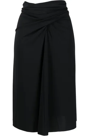 ERES Gathered-detail beach skirt