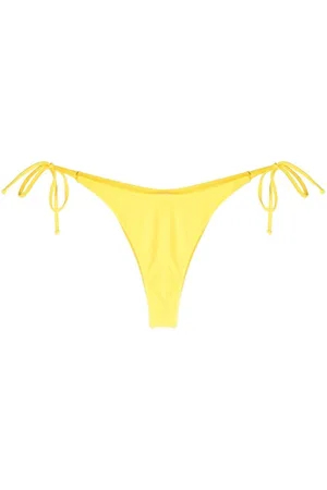Moschino Logo-patch bikini bottoms