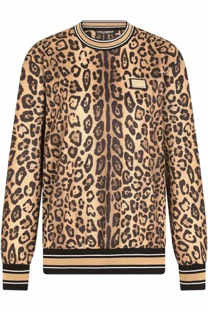 Dolce & Gabbana Leopard-print jersey sweatshirt