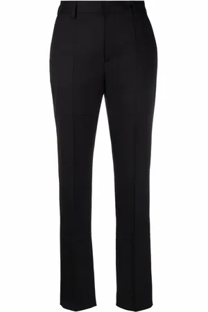 Maison Margiela White-stitch tailored trousers