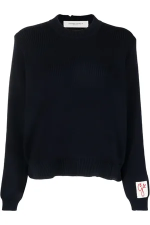 Golden Goose Distressed long-sleeved jumper