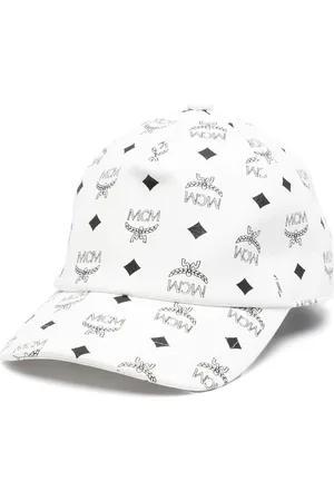 Mcm Monogram Printed Bandana Cap