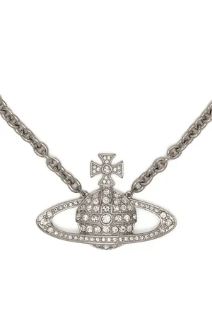 Vivienne Westwood Bas Relief orb-charm necklace