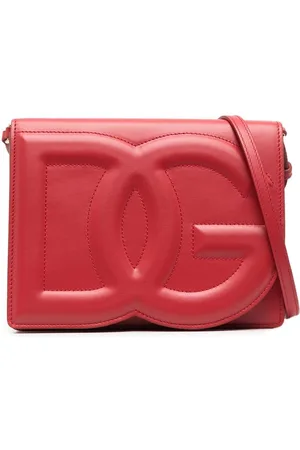 Dolce & Gabbana DG Logo leather cross body bag